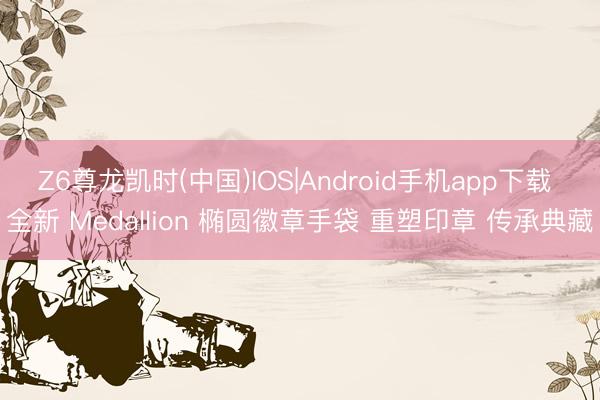 Z6尊龙凯时(中国)IOS|Android手机app下载 全新 Medallion 椭圆徽章手袋 重塑印章 传承典藏