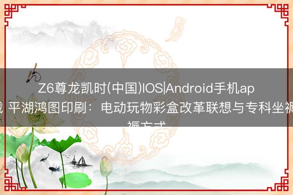 Z6尊龙凯时(中国)IOS|Android手机app下载 平湖鸿图印刷：电动玩物彩盒改革联想与专科坐褥方式