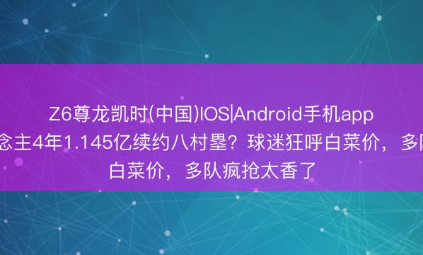 Z6尊龙凯时(中国)IOS|Android手机app下载 湖东说念主4年1.145亿续约八村塁？球迷狂呼白菜价，多队疯抢太香了