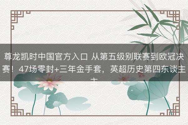 尊龙凯时中国官方入口 从第五级别联赛到欧冠决赛！47场零封+三年金手套，英超历史第四东谈主