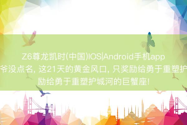 Z6尊龙凯时(中国)IOS|Android手机app下载 别怪财神爷没点名， 这21天的黄金风口， 只奖励给勇于重塑护城河的巨蟹座!