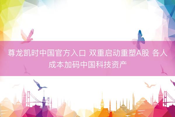 尊龙凯时中国官方入口 双重启动重塑A股 各人成本加码中国科技资产