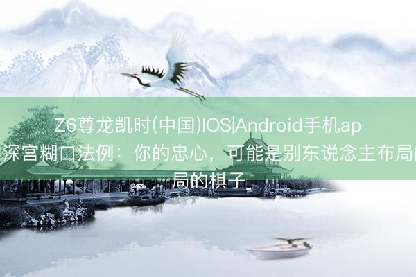 Z6尊龙凯时(中国)IOS|Android手机app下载 深宫糊口法例：你的忠心，可能是别东说念主布局的棋子