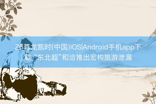 Z6尊龙凯时(中国)IOS|Android手机app下载 “东北超”和洽推出宏构旅游泄漏