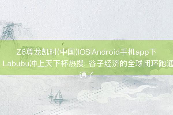 Z6尊龙凯时(中国)IOS|Android手机app下载 Labubu冲上天下杯热搜: 谷子经济的全球闭环跑通了